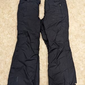 Two pairs of Columbia snow/ski/snowboarding pants.